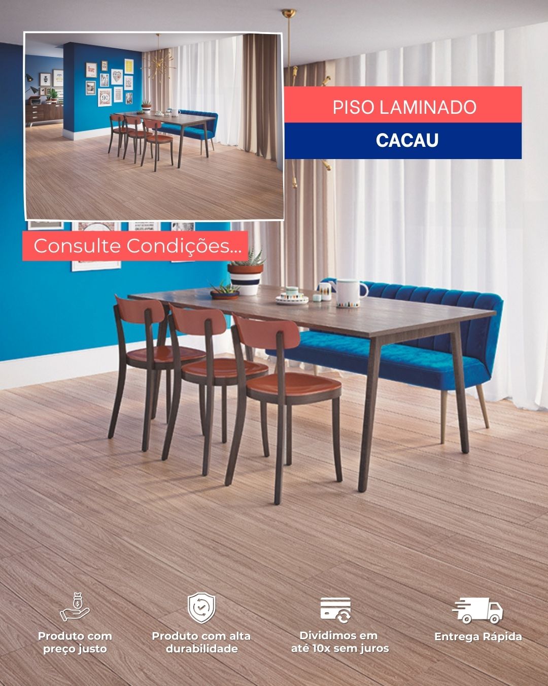 piso laminado eucafloor