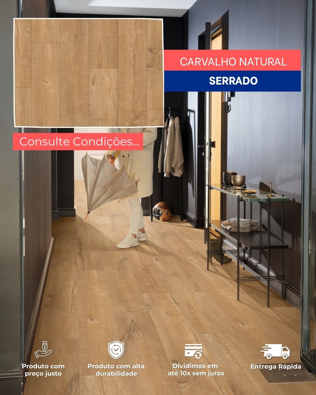 piso laminado quick steep